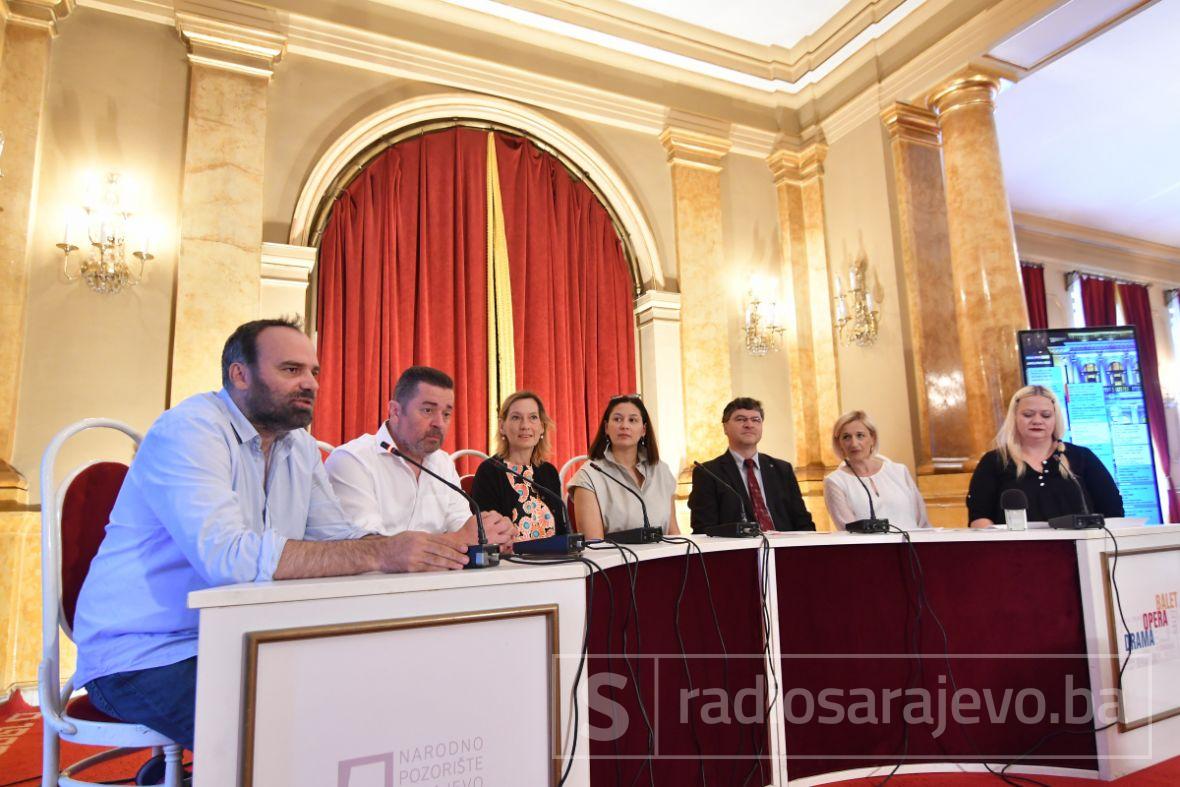 Foto: N.G / Radiosarajevo.ba/Press konferencija povodom koncerta Hora bečkih dječaka i Superara